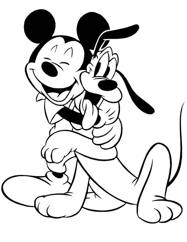 Pluto kolorowanki
